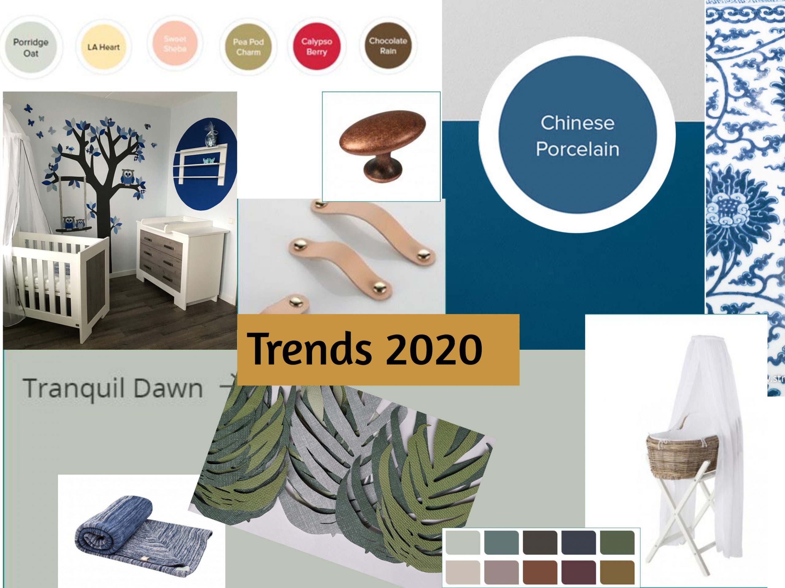 Trends 2020 babykamer kleuren trendkleuren