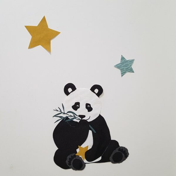 panda lamoenkap decoratie