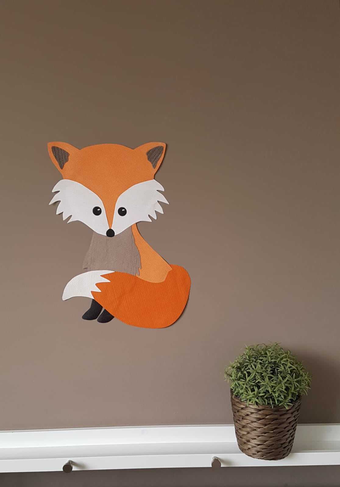 familie vos muurdecoratie babykamer behang muursticker baby