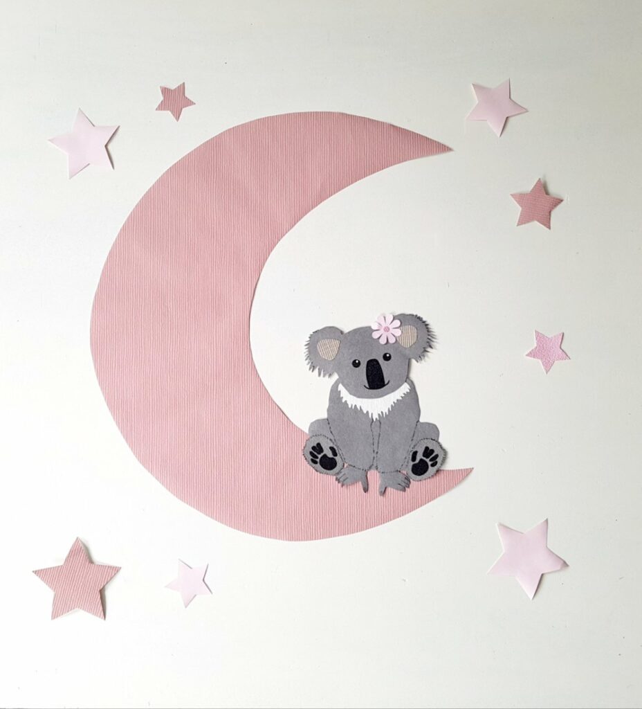 koala muurdecoratie babykamerbehang muursticker behangsticker wandversiering behang eyecatcher