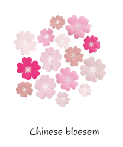 Chinese bloesem behang muurdecoratie