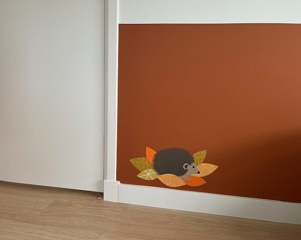 egel muurdecoratie