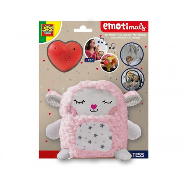 SES Emotimals Pluche Knuffel Tess met geluidsopname