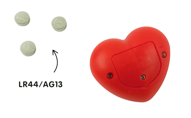 SES Emotimals Pluche Knuffel hart geluidsopname batterijen