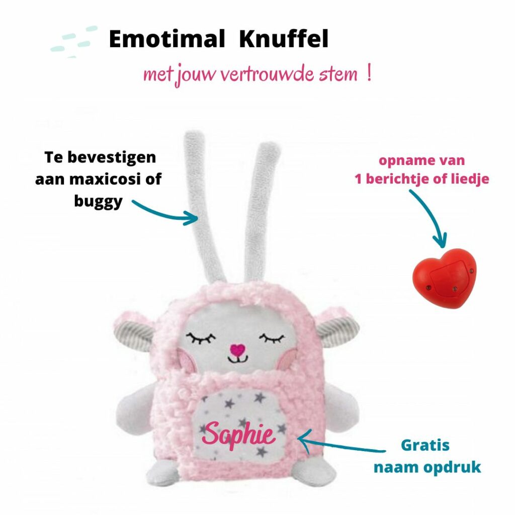 SES Emotimals Pluche Knuffel Tess met geluidsopname