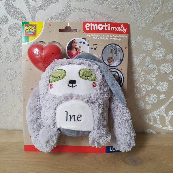 knuffel met naam spraakopname buggy hanger