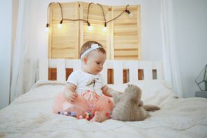 baby wakker verlichting kamer