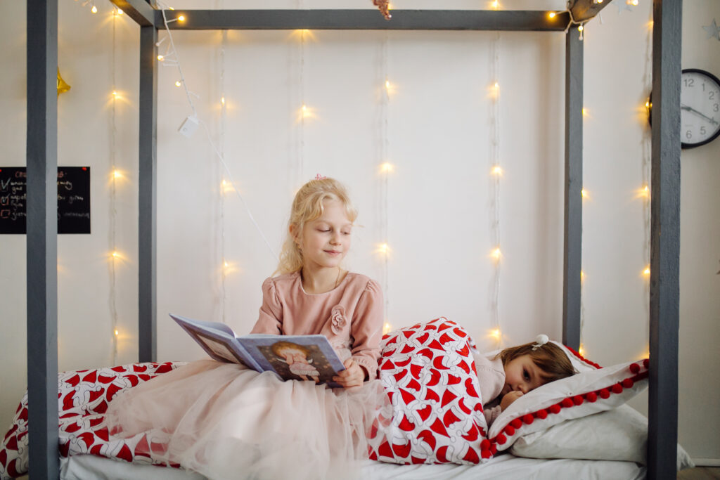 verlichting op de kinderkamer lichtslinger