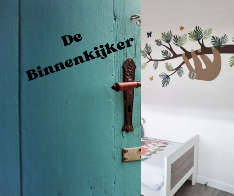 junglekamer kinderkamer muurdecoratie behang luiaard, koala
